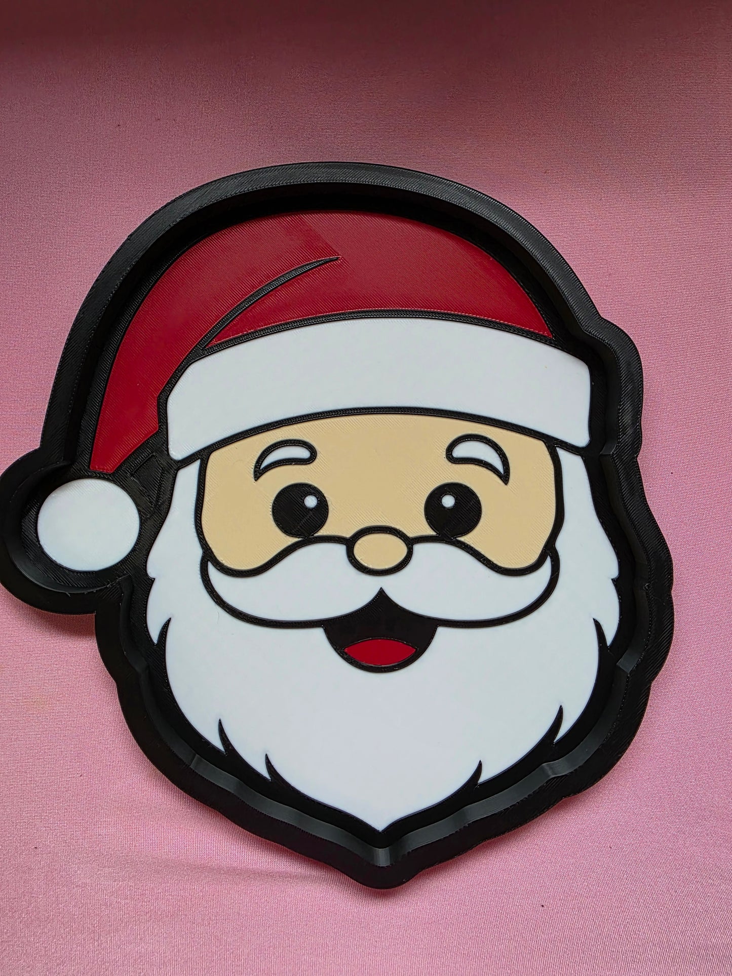 Santa Trinket/Bead Tray