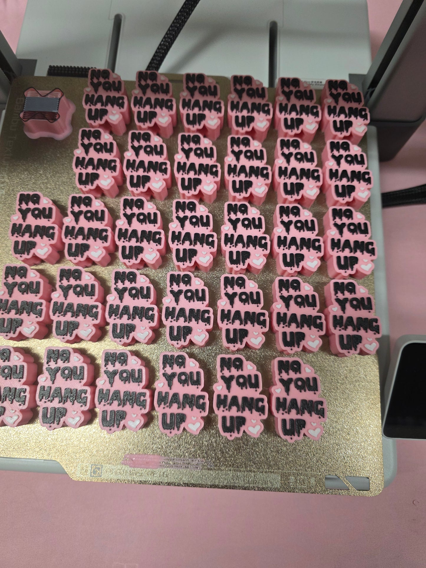 No You Hang Up Straw Toppers