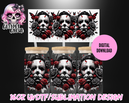 16oz UVDTF & Sublimation Tumbler Wrap – Digital Download