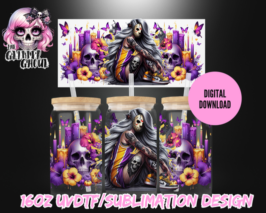16oz UVDTF & Sublimation Tumbler Wrap – Digital Download