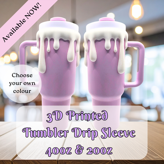 3D Printed Tumbler Drip Sleeve 40oz