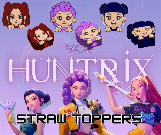 KPOP STRAW TOPPERS