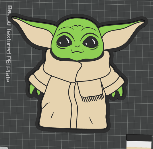 Baby Yoda Trinket/Bead Tray