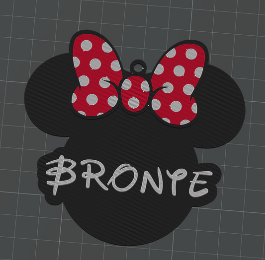 Personalised Mouse Ornament