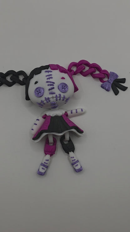 3D Printed Creepy Doll Small