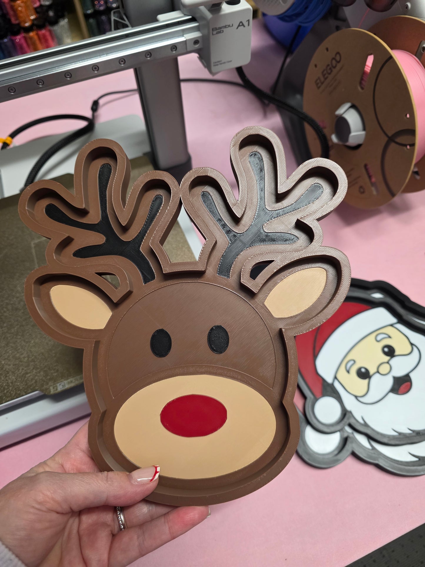 Reindeer Trinket/Bead Tray