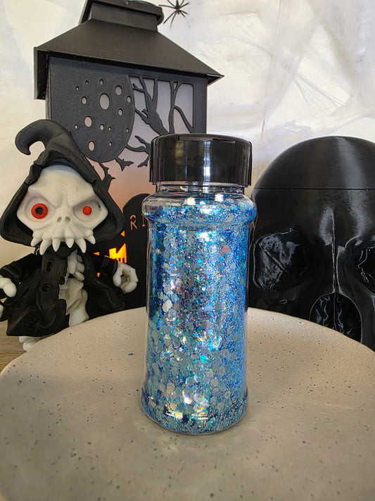 Aurora Glitter Blue