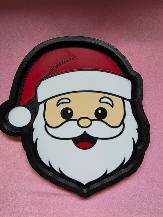 Santa Trinket/Bead Tray