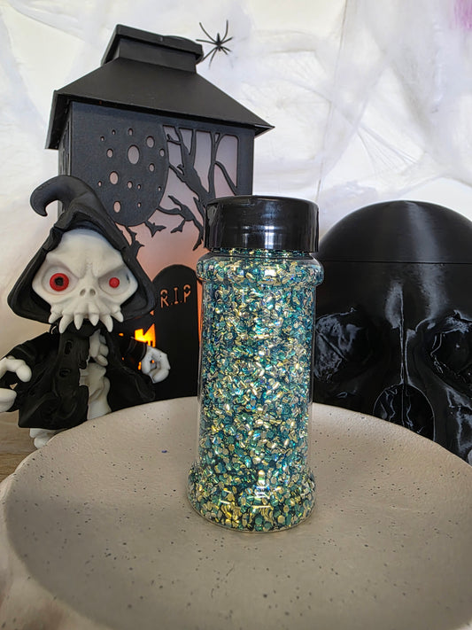 Bubble Glitter Dark Green