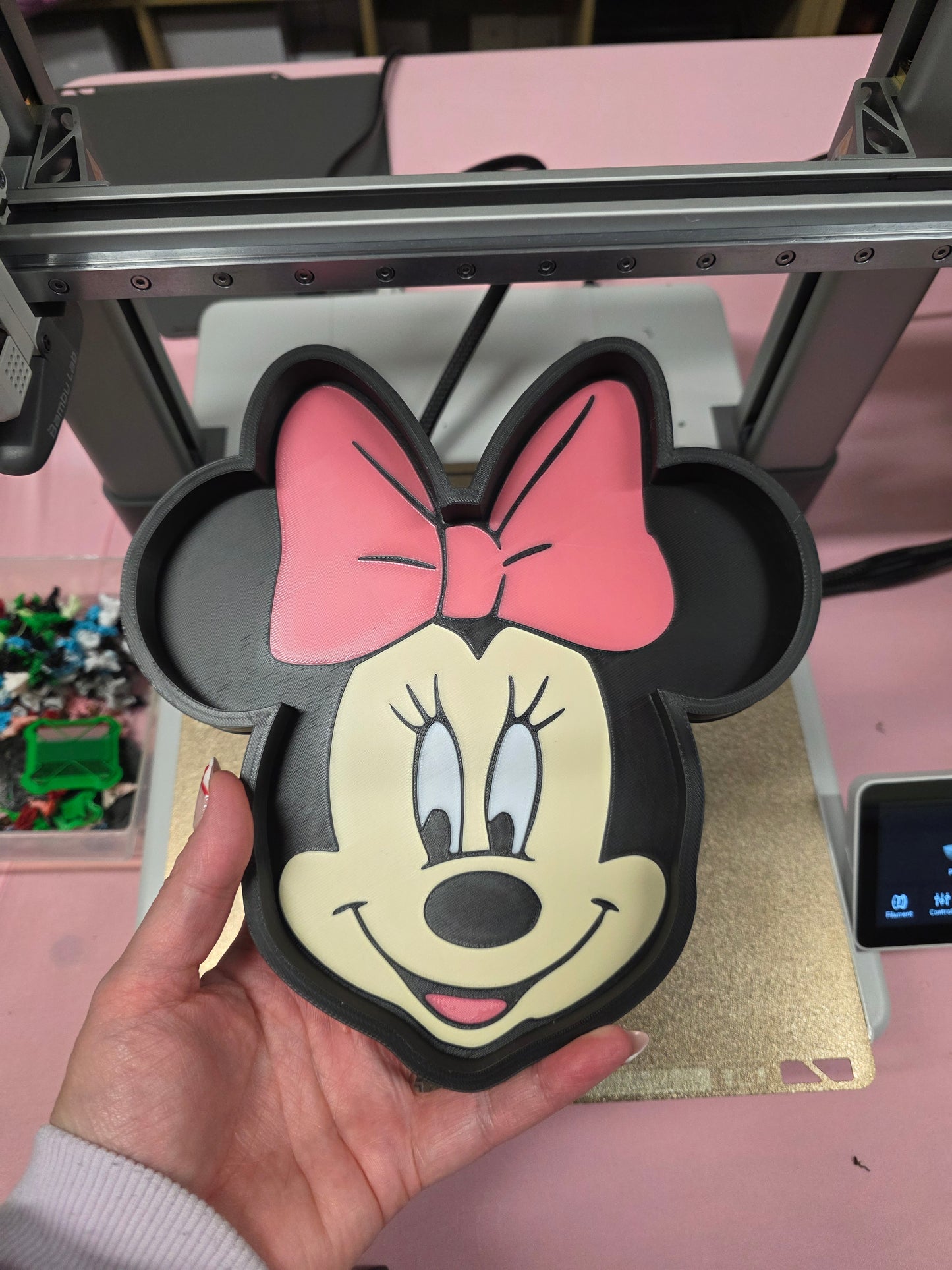 Minnie Mouse Trinket/Bead Tray