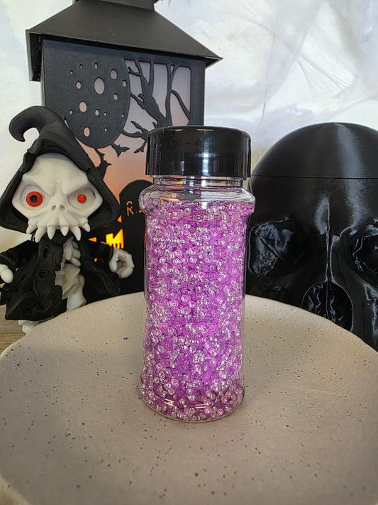 3D Bubble Glitter Purple