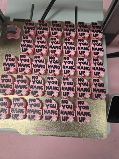 No You Hang Up Straw Toppers