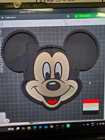 M Mouse Trinket/Bead Tray